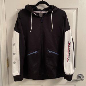 Women's Tommy Hilfiger Black Zip Up Hoodie